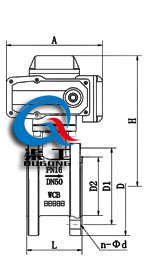 電動(dòng)超薄球閥 (配HR執(zhí)行器)